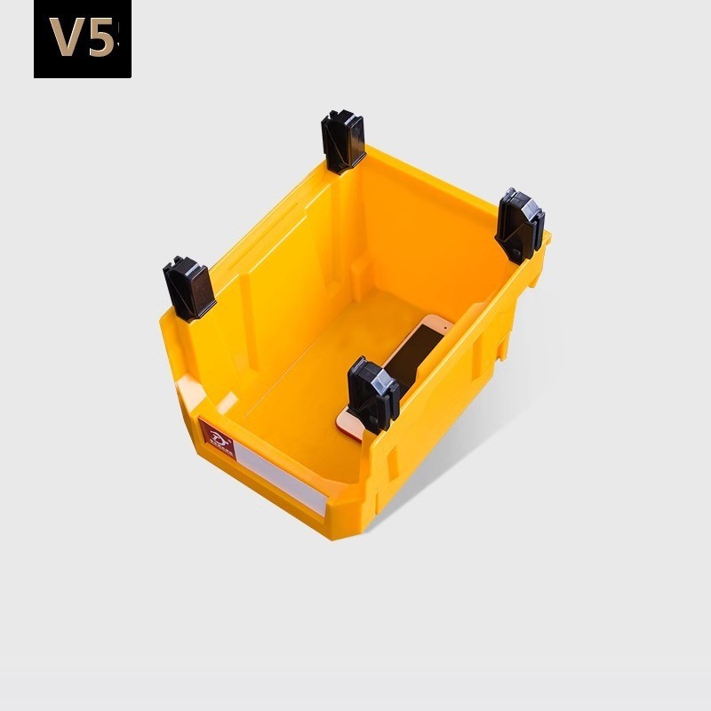 Back Mounted Part Sorting Box, Modular Tool Storage Box, Inclined Mouth Classification Box