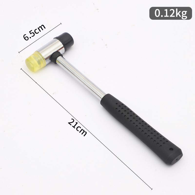 Large MOC Assembly Hammer, Building Block Assembly Rubber Tip Building Tool, Industrial-Grade Installation Hammer