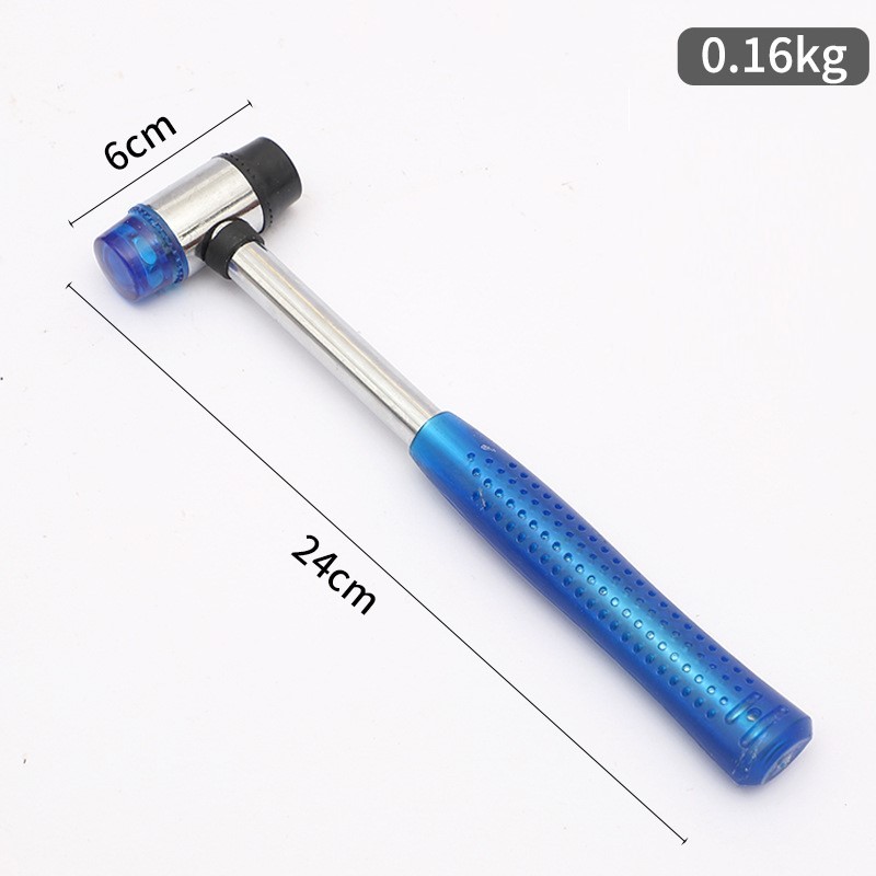 Large MOC Assembly Hammer, Building Block Assembly Rubber Tip Building Tool, Industrial-Grade Installation Hammer