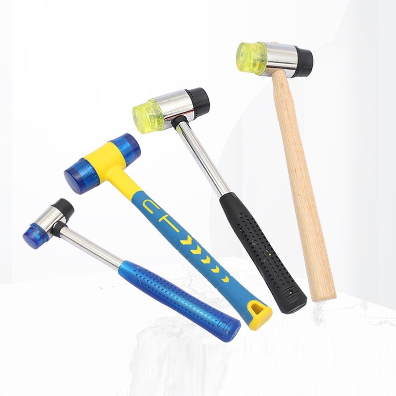 Large MOC Assembly Hammer, Building Block Assembly Rubber Tip Building Tool, Industrial-Grade Installation Hammer