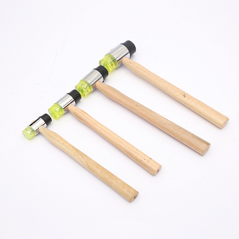 Large MOC Assembly Hammer, Building Block Assembly Rubber Tip Building Tool, Industrial-Grade Installation Hammer