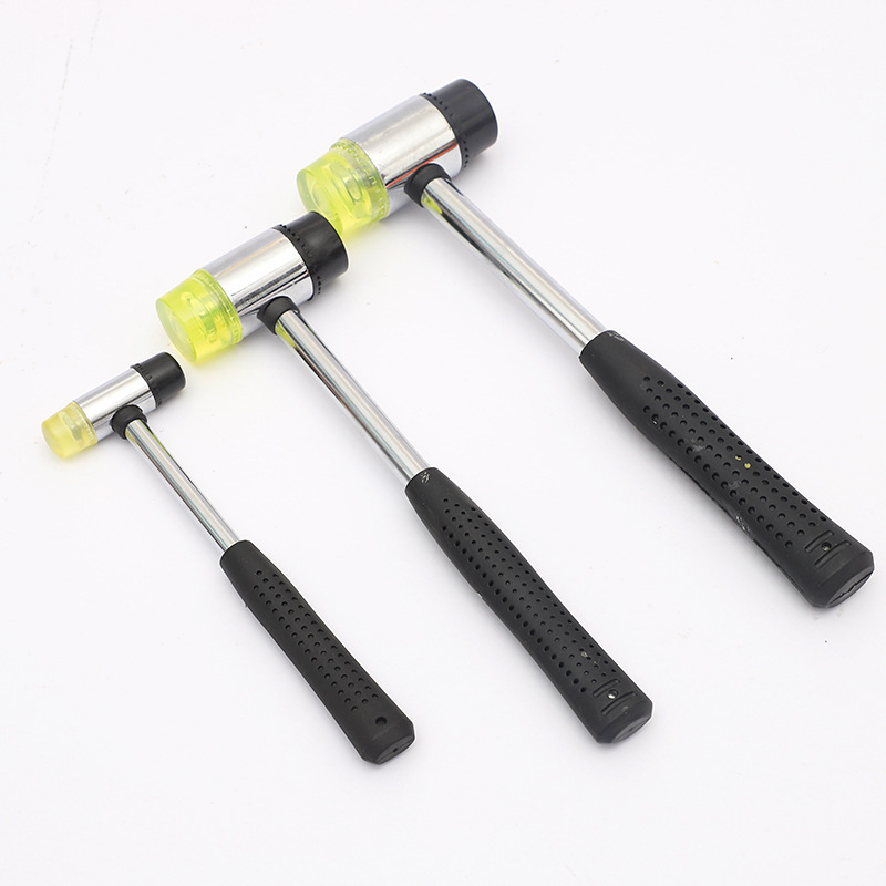 Large MOC Assembly Hammer, Building Block Assembly Rubber Tip Building Tool, Industrial-Grade Installation Hammer