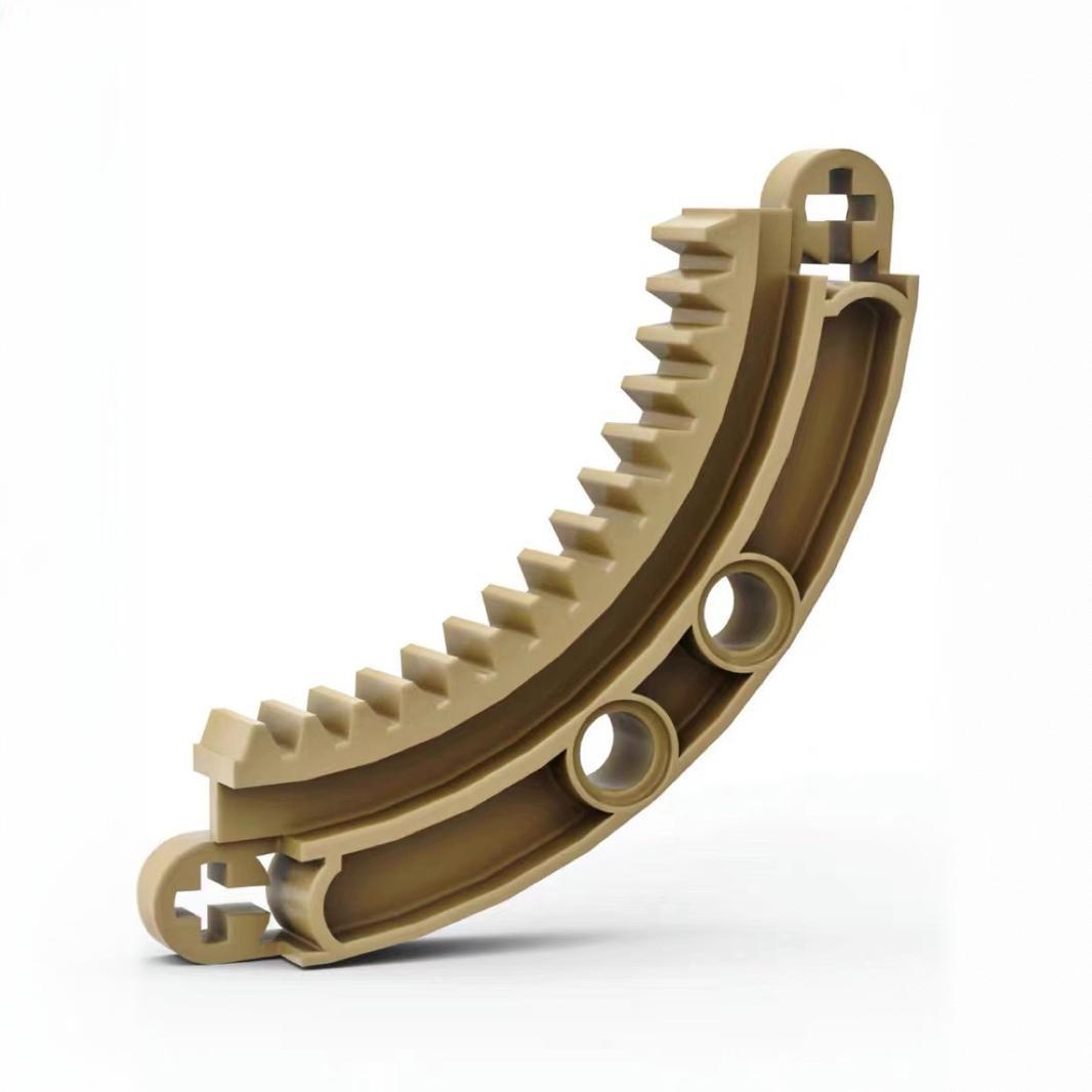 1kg Contains Approximately 266 PCS Bricks, Compatible 78442 - 6344426 Technic, Gear Rack 6 x 6 Curved ( Not Gobricks )