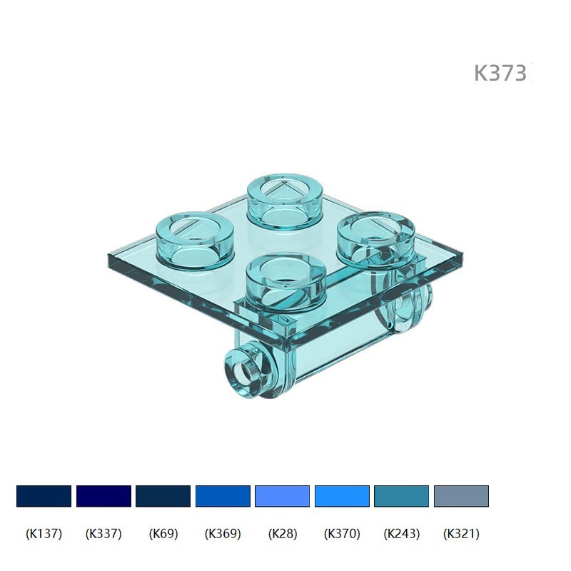 6134 Compatible Small-Particle Building Blocks, 4-Hole Hinge/Pivot Part 100g(approx. 200 pcs)  Not GoBricks Brand