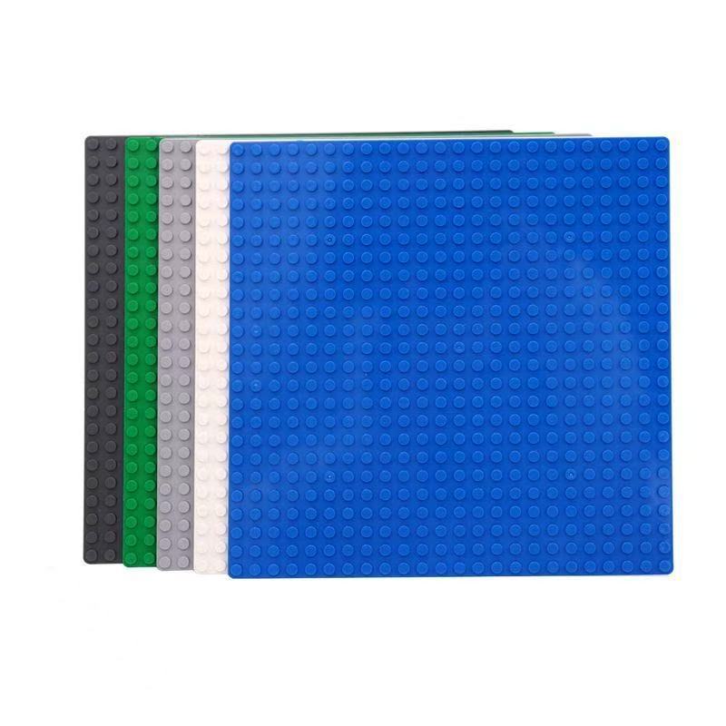24 x 24 Stud Building Block Baseplate,  19.2 x 19.2cm Compatible with Small-Particle Bricks Baseplate