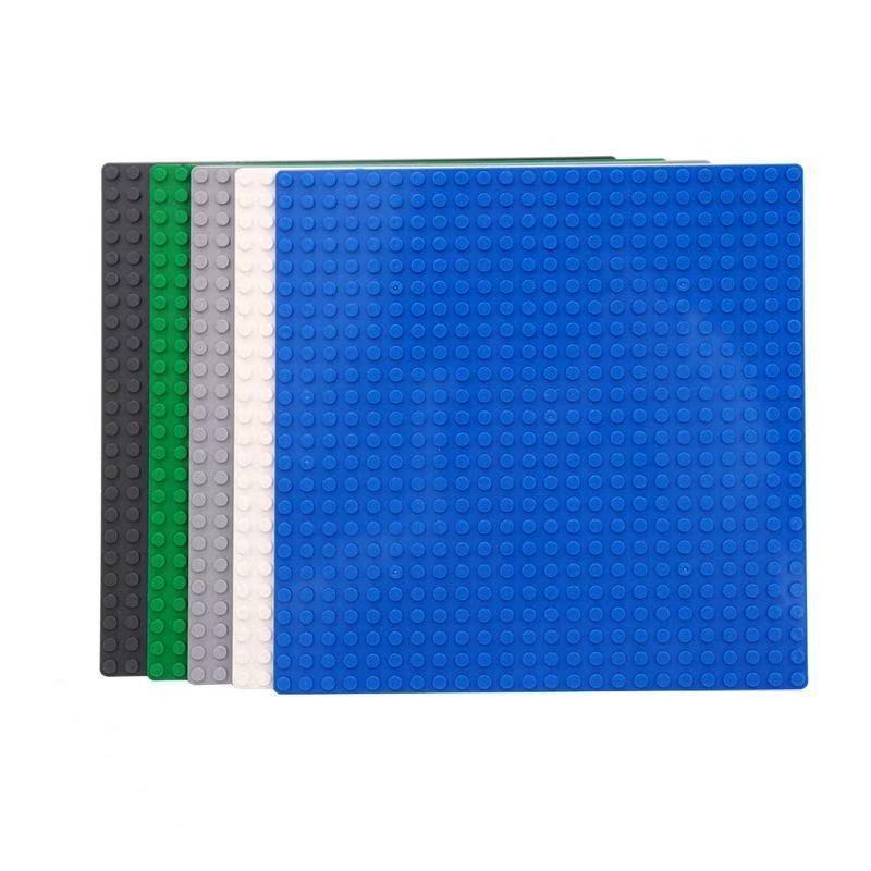 24 x 24 Stud Building Block Baseplate,  19.2 x 19.2cm Compatible with Small-Particle Bricks Baseplate