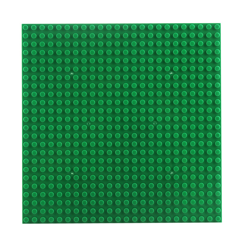 24 x 24 Stud Building Block Baseplate,  19.2 x 19.2cm Compatible with Small-Particle Bricks Baseplate