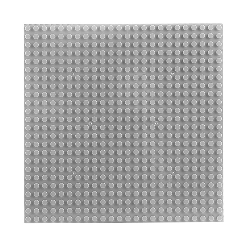 24 x 24 Stud Building Block Baseplate,  19.2 x 19.2cm Compatible with Small-Particle Bricks Baseplate