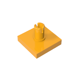 Tile Special 2 x 2 with Pin-MyGobricks