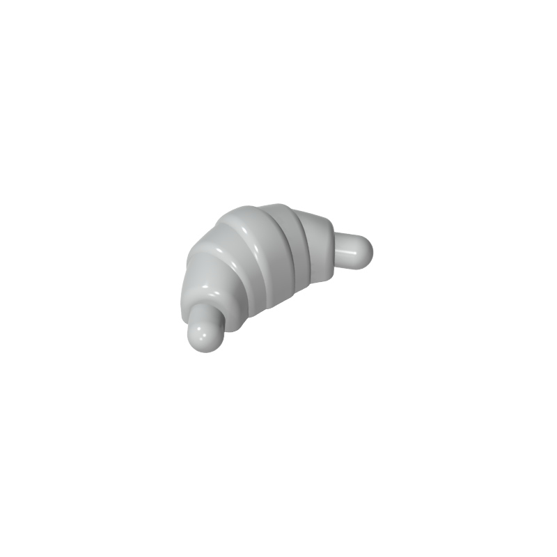Food Croissant - Rounded Ends