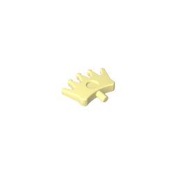 Headwear Accessory Crown / Tiara with 5 Points and Pin-MyGobricks