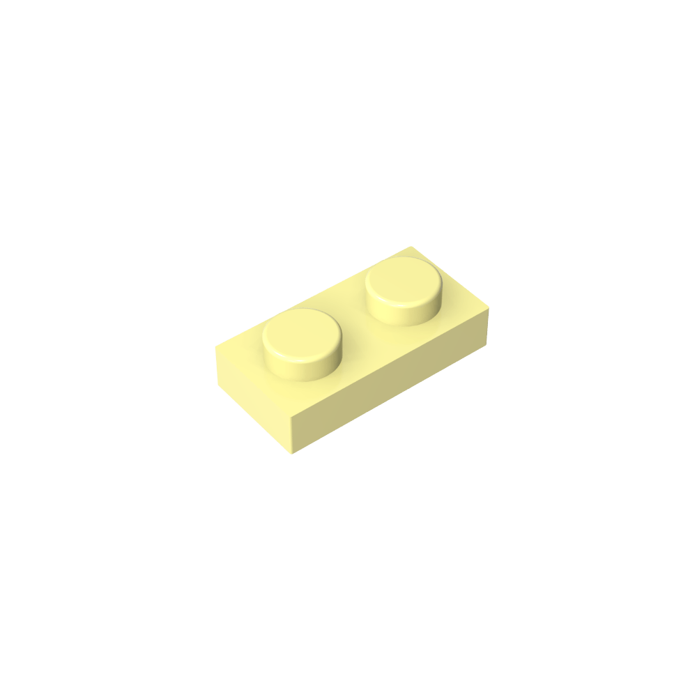 Plate 1 x 2-MyGobricks
