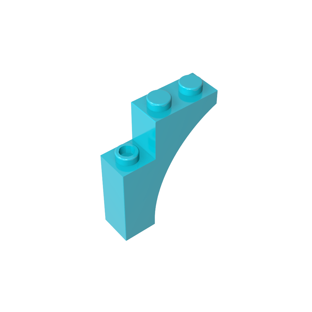 Brick Arch 1 x 3 x 3 [Gothic]-MyGobricks