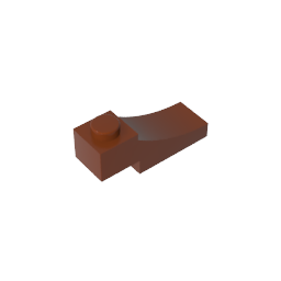Brick Curved 3 x 1 with 2/3 Inverted Cutout