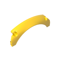 Technic Panel Car Mudguard Arched 13 x 2 x 3-MyGobricks