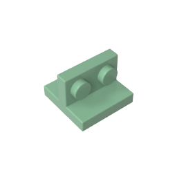 Bracket 2 x 2 with 1 x 2 Vertical Studs