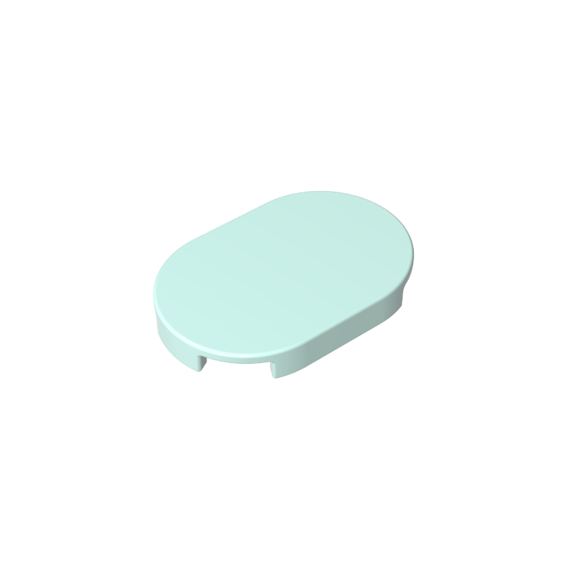 2x3 Round Plate