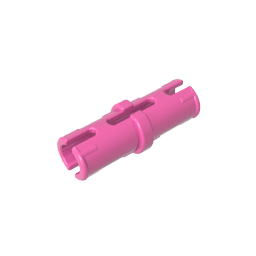 Technic Pin with Friction Ridges Lengthwise with No Center Slots