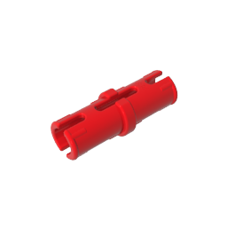 Technic Pin with Friction Ridges Lengthwise with No Center Slots