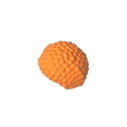 Gobricks Figure Hair Bubble Style (Afro)-MyGobricks