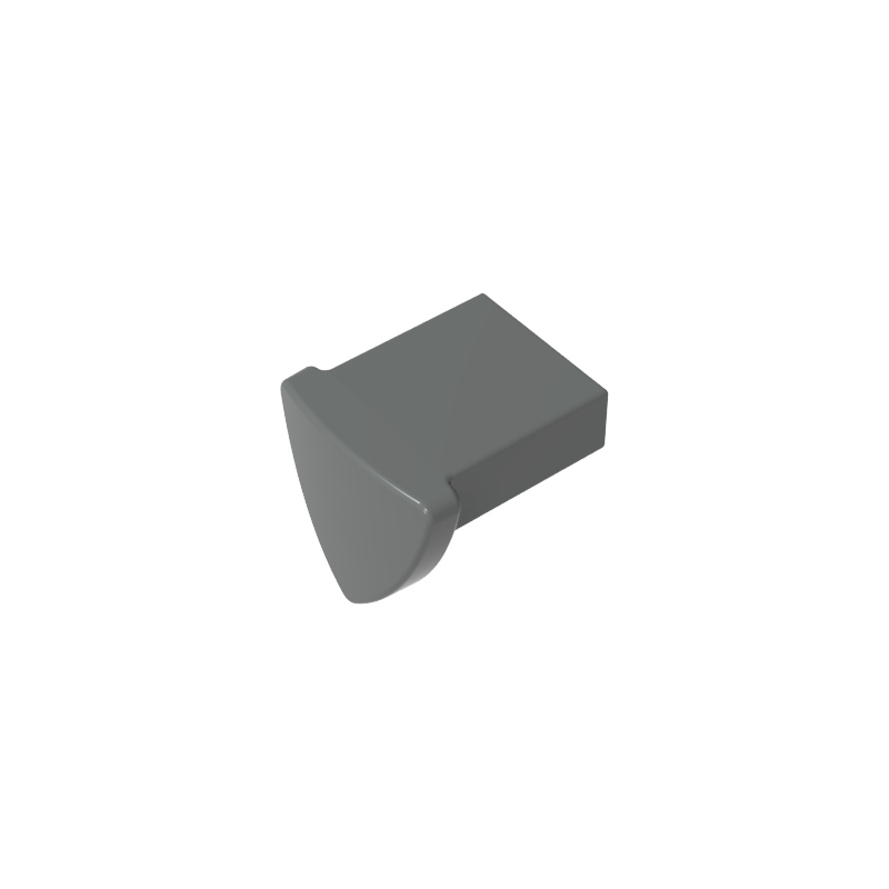 1x1 spiked glossy panel