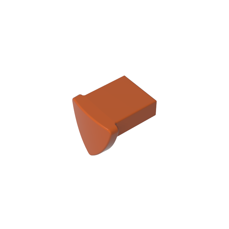 1x1 spiked glossy panel