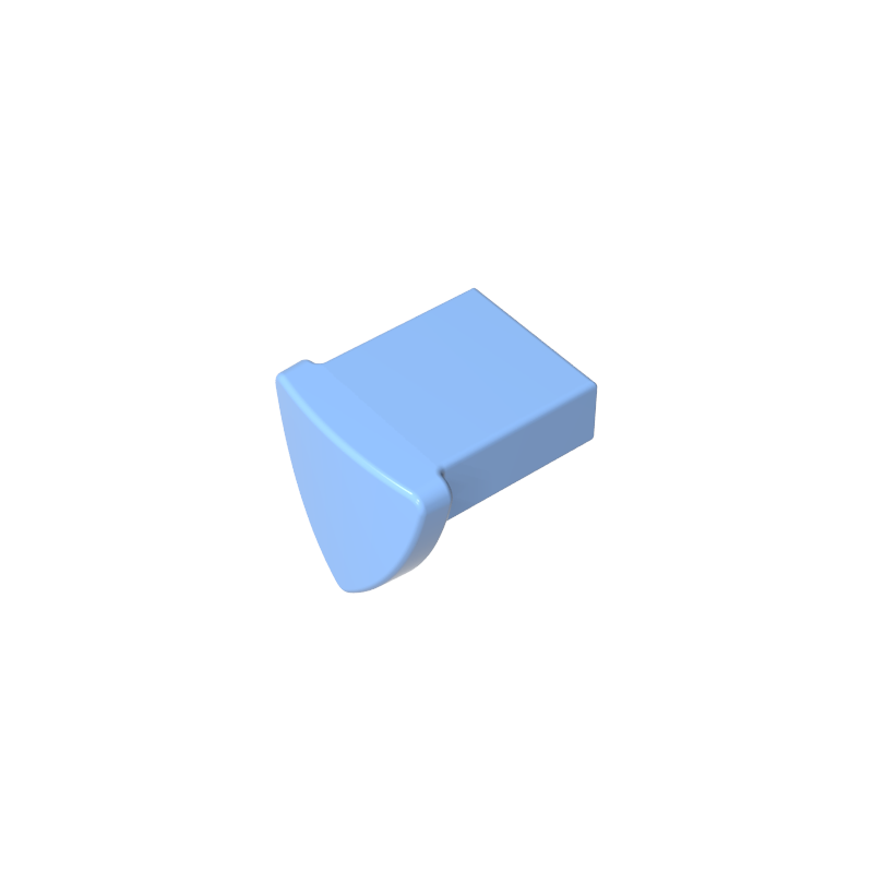 1x1 Spiked Glossy Panel