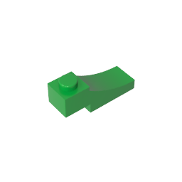 1x3 curved piece