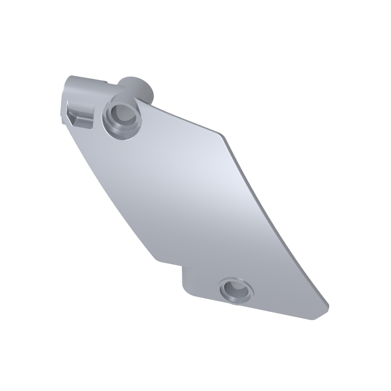 5x7 curved tapered technology panel left