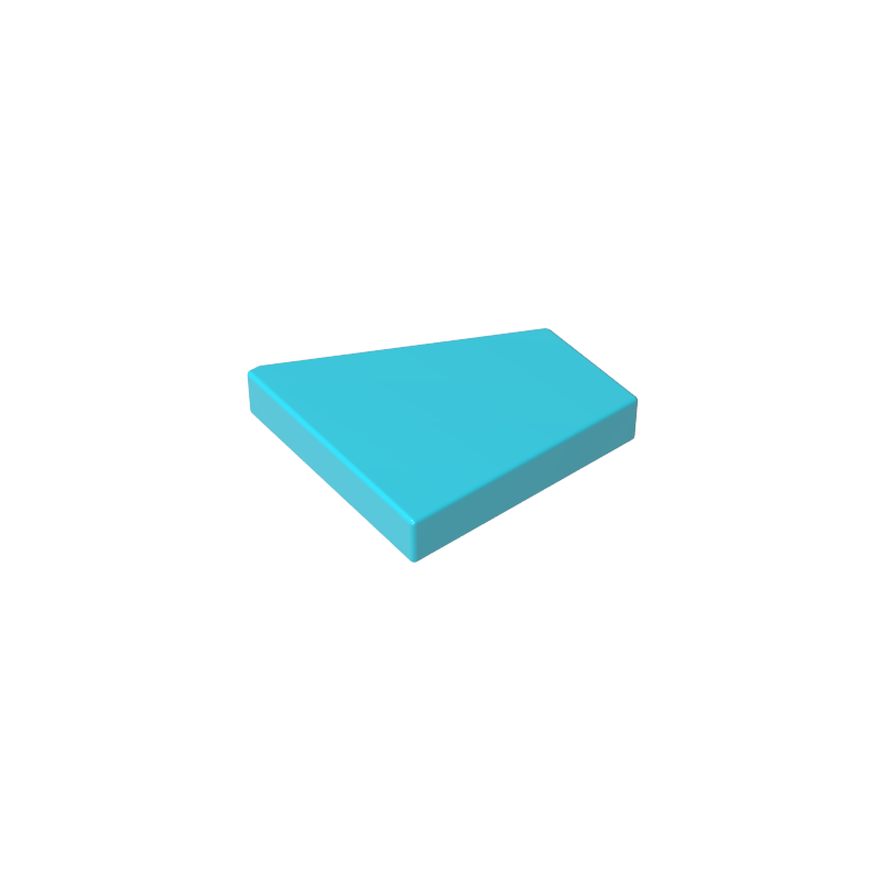 2x2 Wedge Glossy Panel (left)
