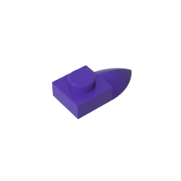 Plate Special 1 x 1 with Tooth