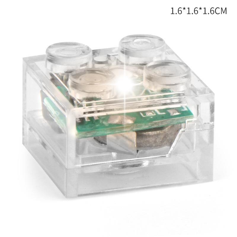 Magnetic Control Induction Building Accessories, Colorful Diy Light-Emitting Parts For Urban Street Scenes, Small Particle Led Building Decorative Toys