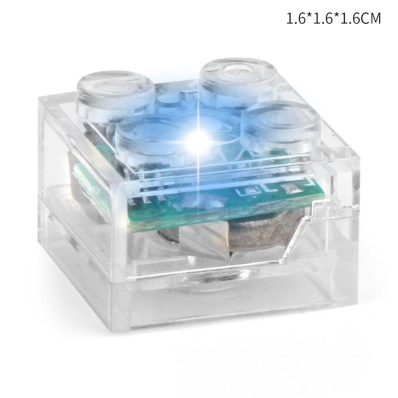 Magnetic Control Induction Building Accessories, Colorful Diy Light-Emitting Parts For Urban Street Scenes, Small Particle Led Building Decorative Toys