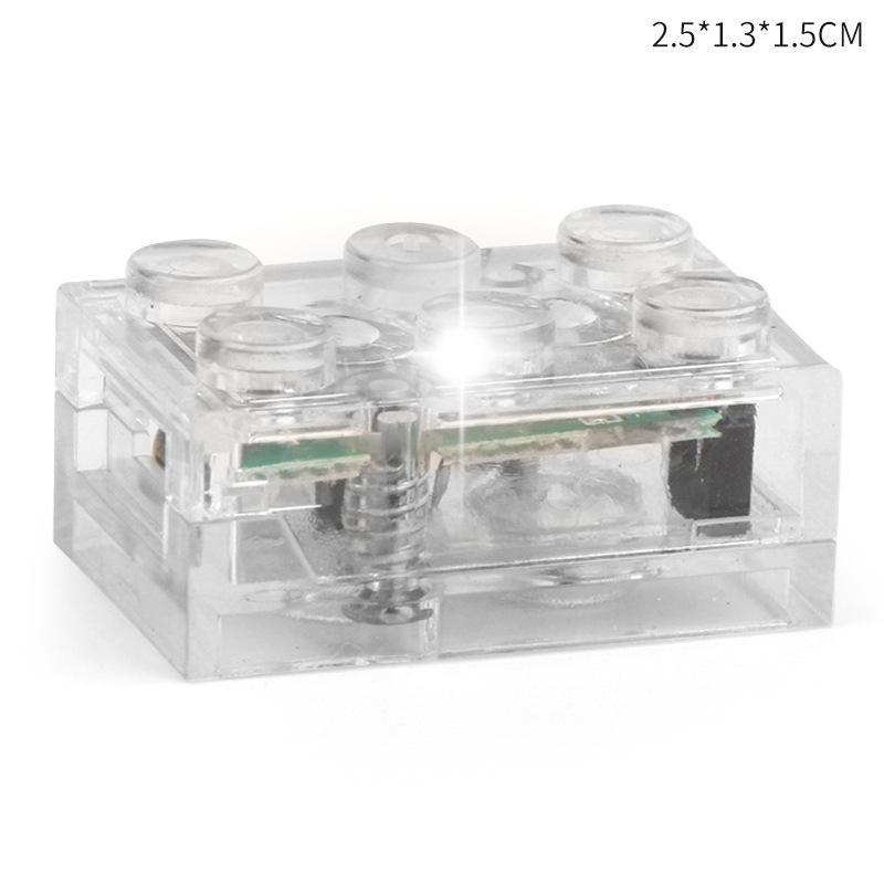 Magnetic Control Induction Building Accessories, Colorful Diy Light-Emitting Parts For Urban Street Scenes, Small Particle Led Building Decorative Toys