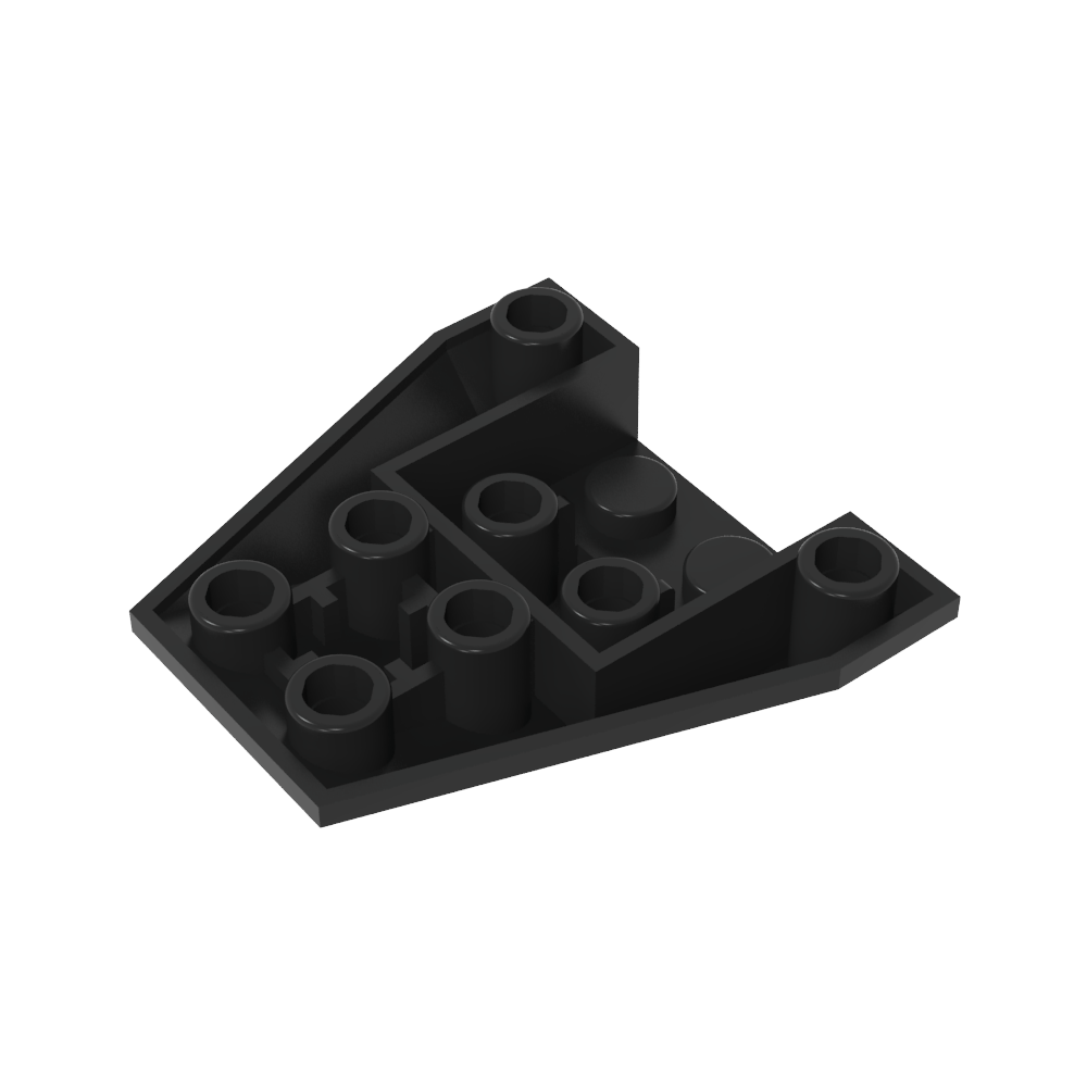 Wedge Sloped Inverted 4 x 4 Triple [4 Connections between Front Studs]-MyGobricks