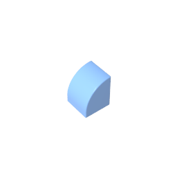 1x1x1 Cambered Bricks