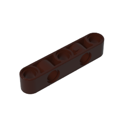 Technic Beam 1 x 5 Thick with Alternating Holes