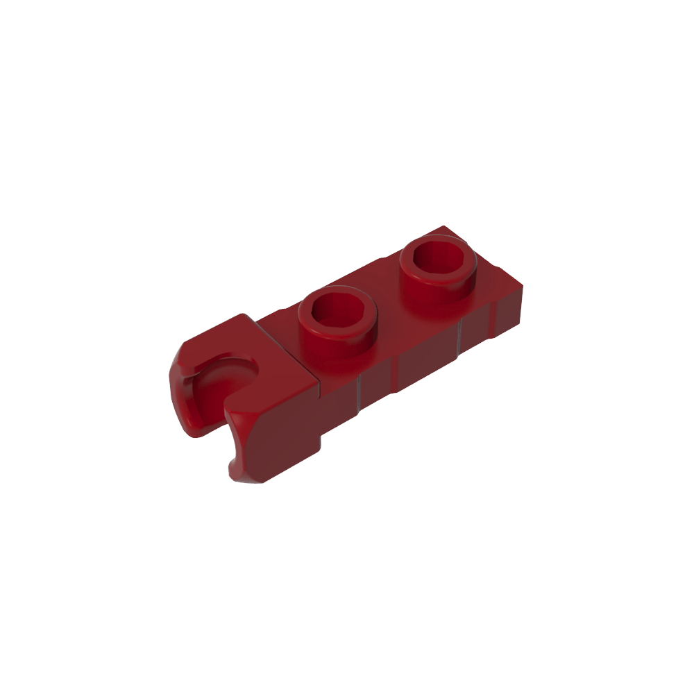 Plate Special 1 x 2 5.9mm End Cup-MyGobricks