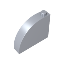 Brick Curved 1 x 4 x 3