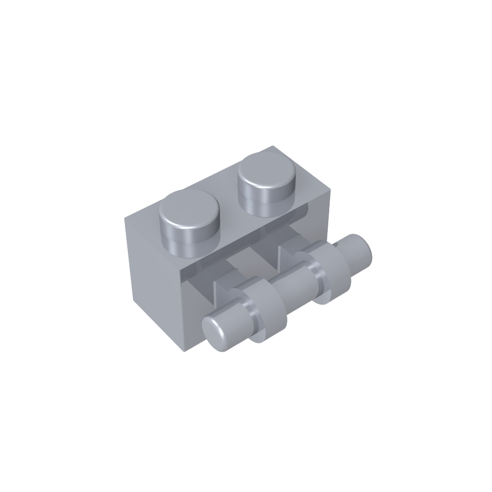 Brick Special 1 x 2 with Handle-MyGobricks