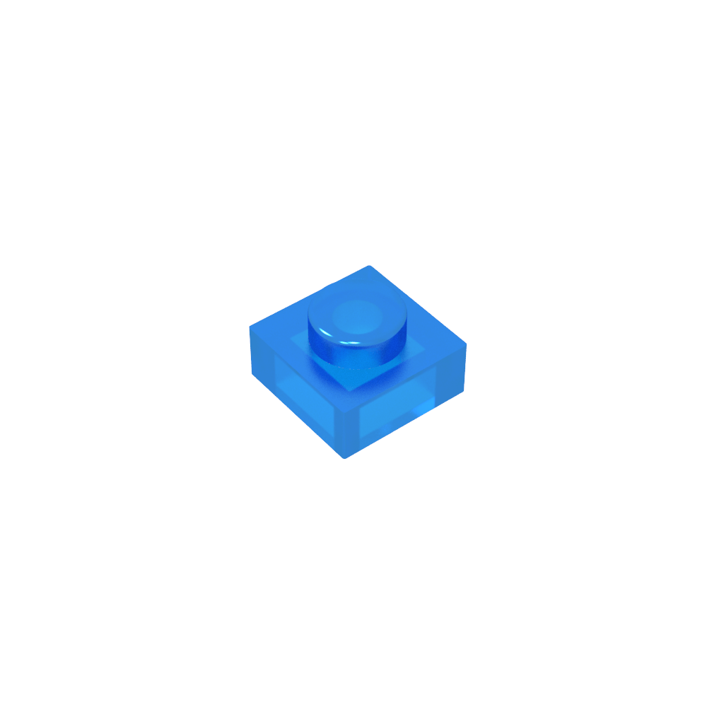 Plate 1 x 1-MyGobricks