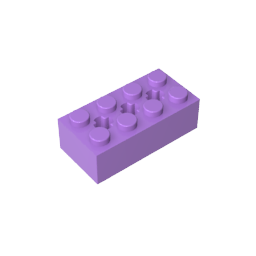 Brick Special 2 x 4 with 3 Axle Holes