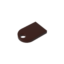 Tile Special 3 x 2 with Hole