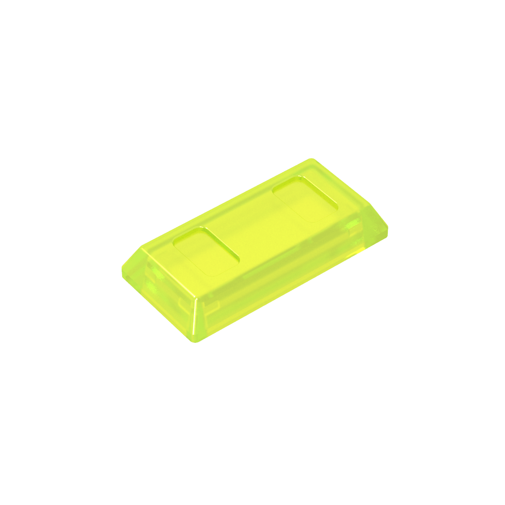 Tile Special 1 x 2 with Sloped Walls AKA Money / Gold Bar [Ingot]