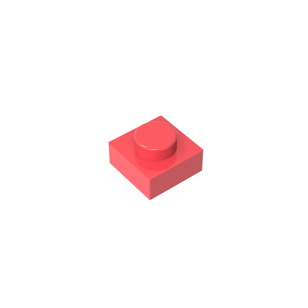 Plate 1 x 1-MyGobricks