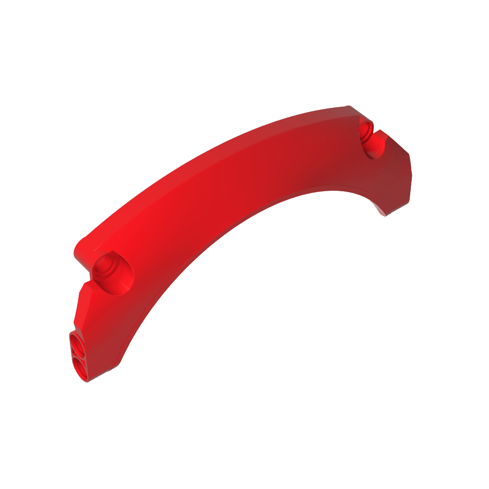 Technic Panel Car Mudguard Arched 13 x 2 x 3-MyGobricks