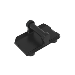 Gobricks Figure Shield Rectangular with 4 Studs-MyGobricks
