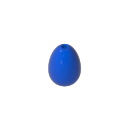 Food Egg with 1.5mm Hole [Plain]