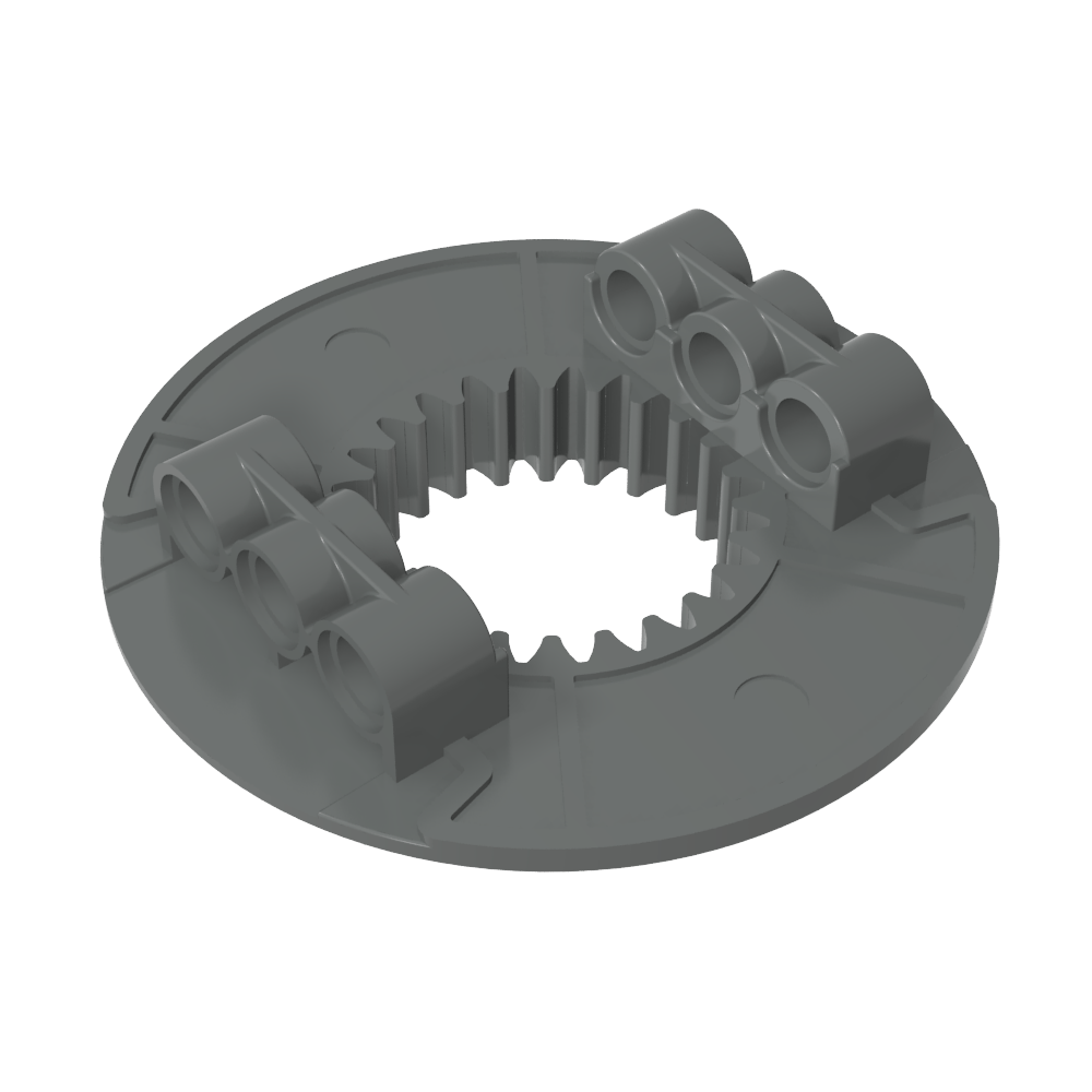 Technic Turntable Large Type 2 Base (24 Teeth)-MyGobricks