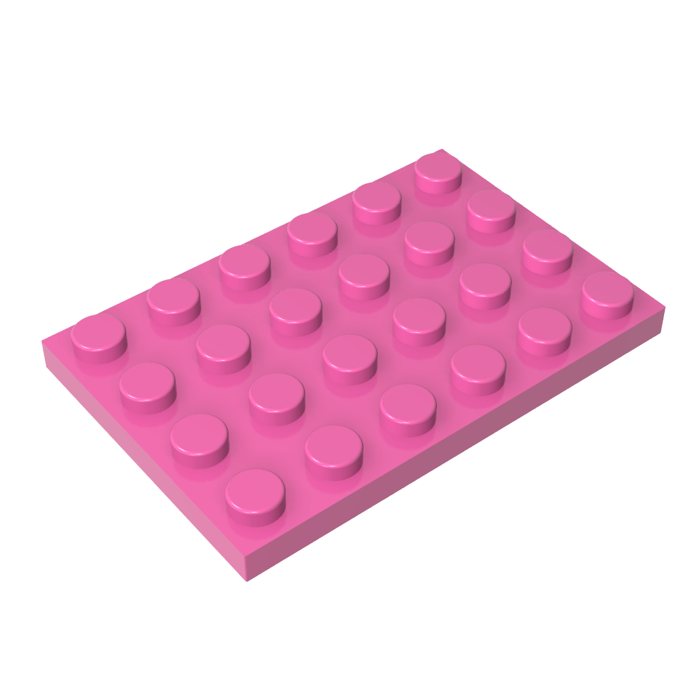 Plate 4 x 6-MyGobricks